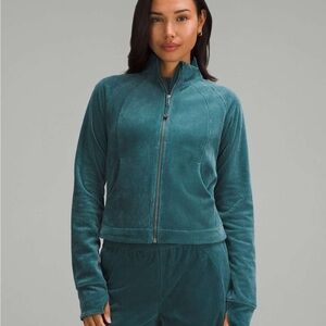 Lululemon Scuba Track Jacket *Velvet Cord